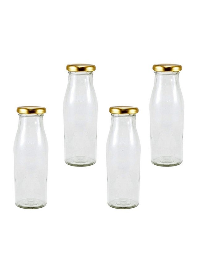 Pure Source India زجاجة حليب وماء وعصير من مصدر نقي الهند، آمنة للتجميد، مع غطاء محكم وغير قابل للتسرب (شفاف؛ 500 مل) مجموعة من 4 - Image 1