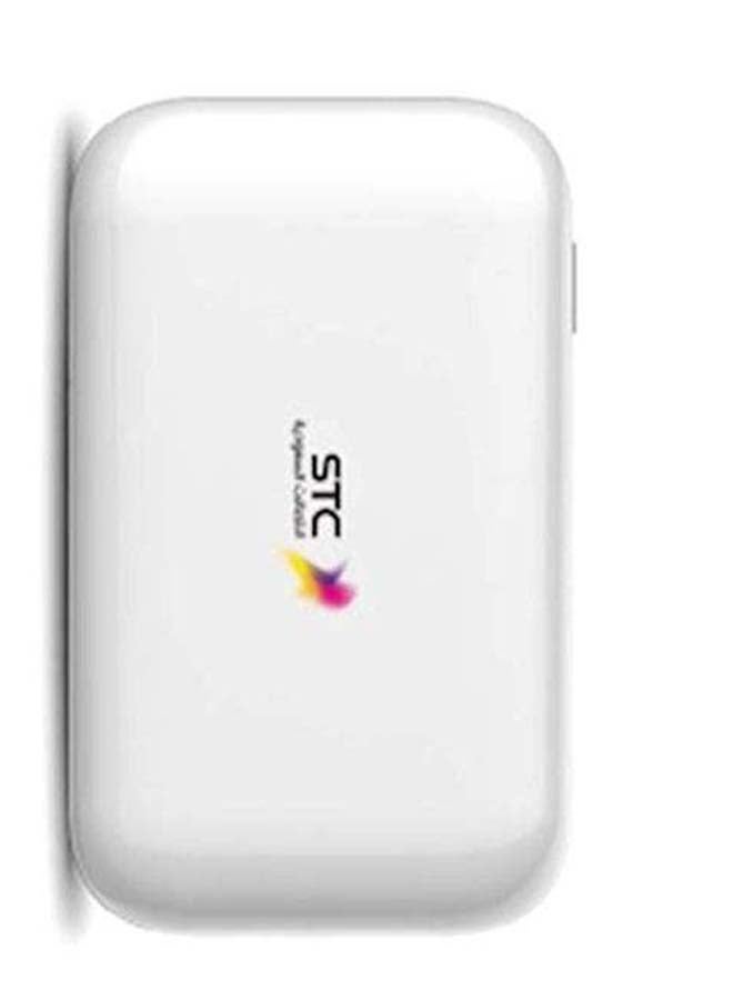 اس تي سي راوتر كويك نت 4G موبايل مايفي "يدعم STC SIMs فقط" E5577 | 3000 mAh أبيض/ أسود - Image 4