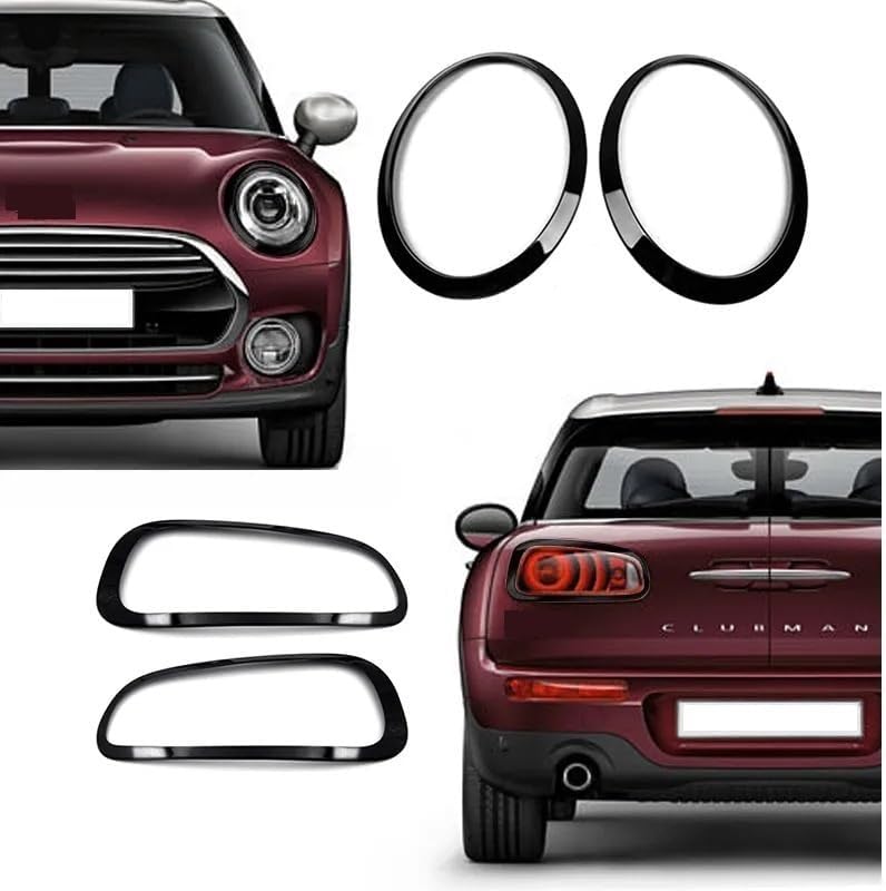 DEMULAX Car Headlight Eyebrow Trim for Mini Cooper - Image 1