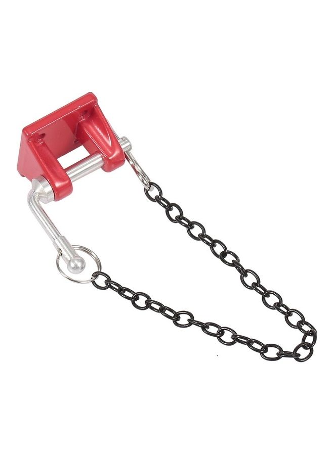 NIBEMINENT 1/10 RC Car Metal Tow Shackle Trailer Hook Set - Image 2