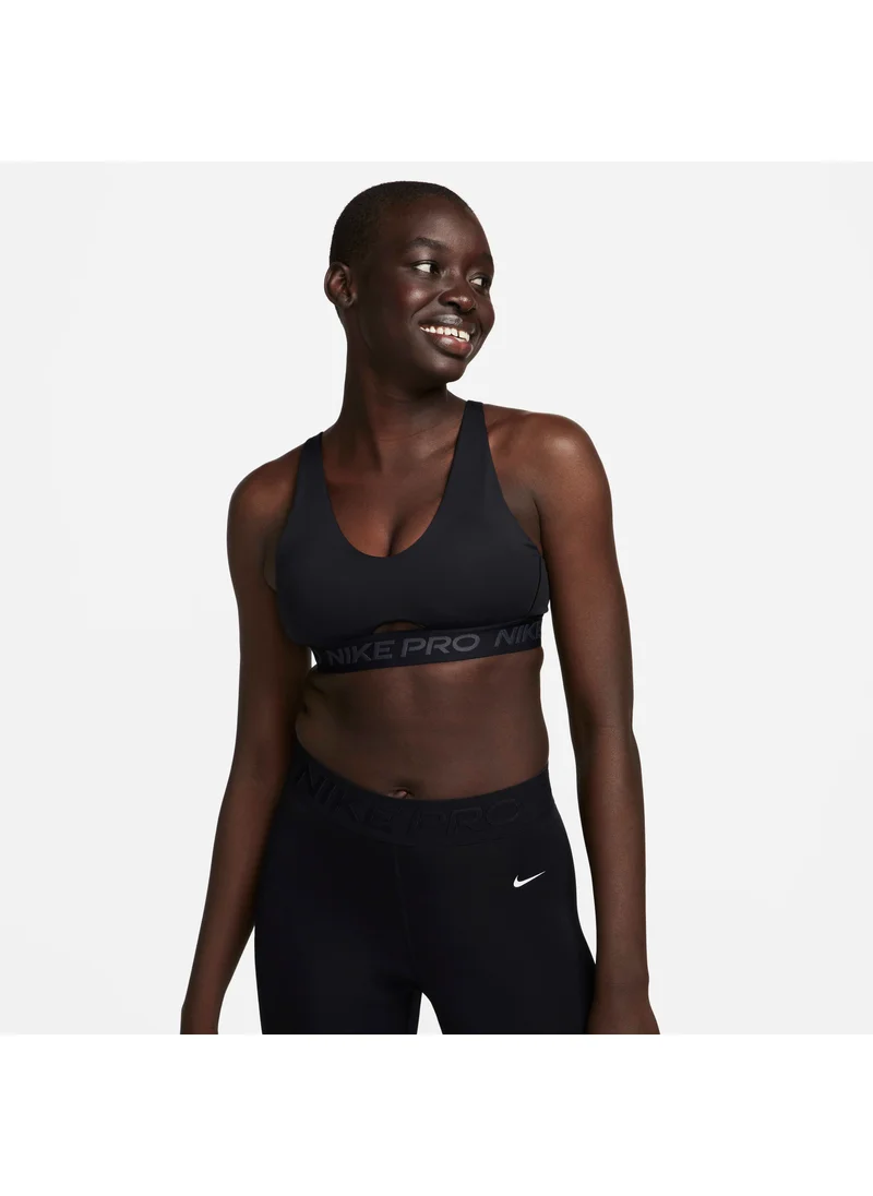 Nike Women's Pro Indy Plunge Medium-Support Padded Sports Bra