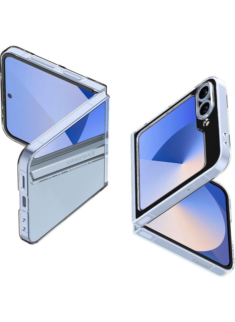 Spigen غطاء حماية Air Skin لهاتف Samsung Galaxy Z Flip 6 (2024) - شفاف كريستالي  - Image 1