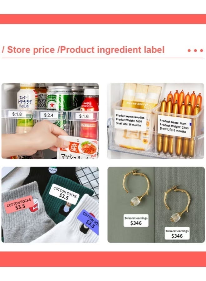 كن واحدًا ورقة العلامة الحرارية لفة مقاومة للماء الزيت الأبيض - Image 5