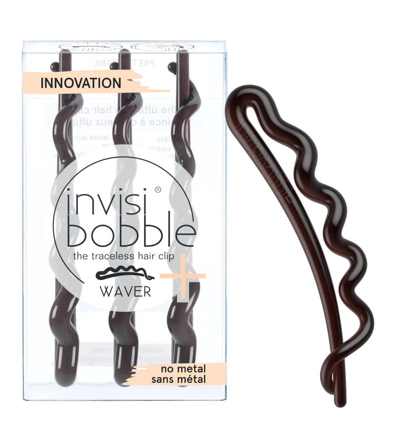 invisibobble إنفزيبوبل ويفر، بني - 3 قطع - Image 1