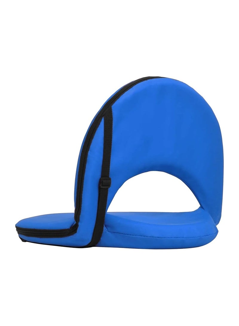 Foldable Ground Chair with Adjustable Backrest – Portable Floor Chair Camping for Trekking, Picnics, and Indoor Use - Image 2