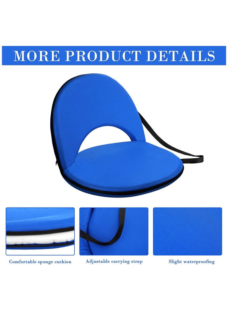 Foldable Ground Chair with Adjustable Backrest – Portable Floor Chair Camping for Trekking, Picnics, and Indoor Use - Image 4