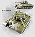Heng Long 130 Scale US M26 Pershing RC IR Battle Tank wSound Lights - Image 2