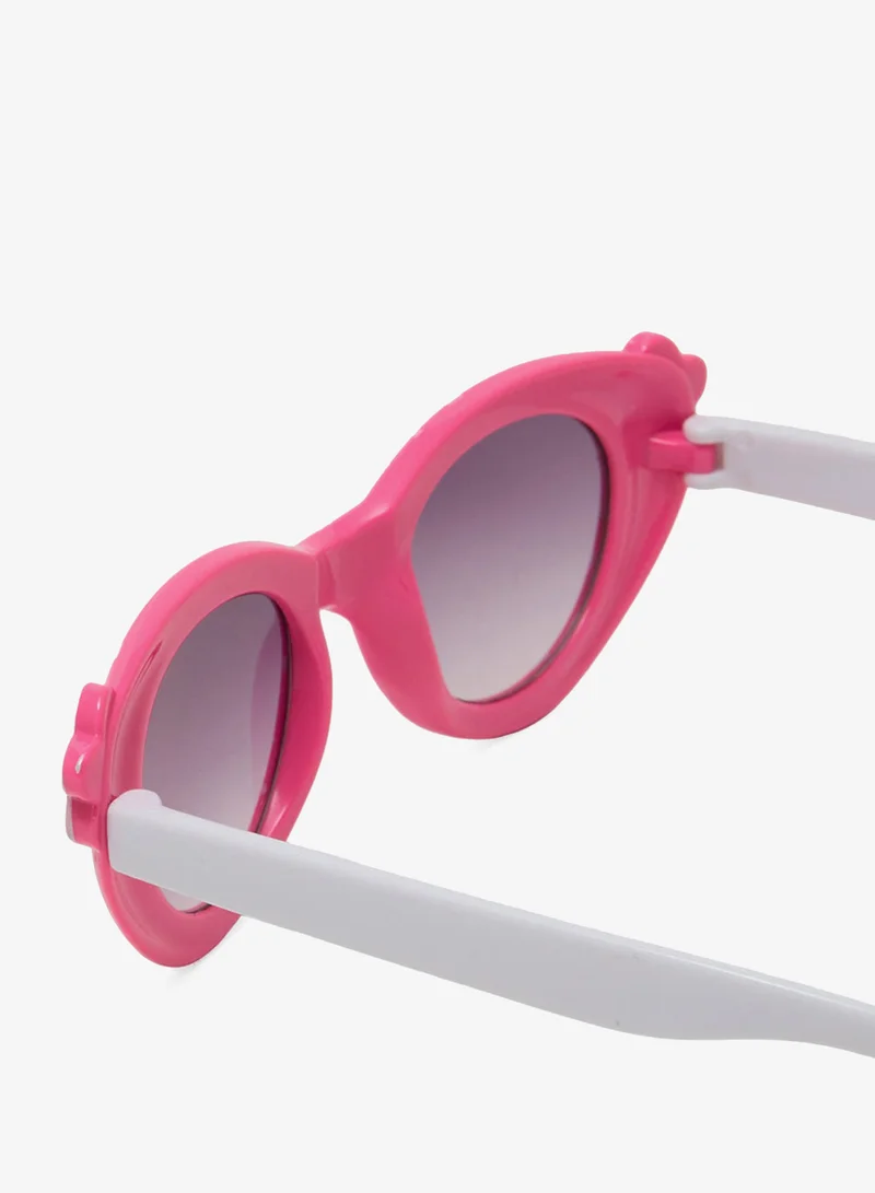 Redtag Girls Pink Cat Eye Sunglasses