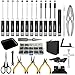 OGUNKE OGRC Tool Kit Screwdriver Set Flat Phillips Hex RC Work Stand 522PCS Screw Kit Pliers Set Body Reamer Wrench Tray Repair Tools for RC Car Boat Quadcopter Helicopter 26pcs Black - Image 3