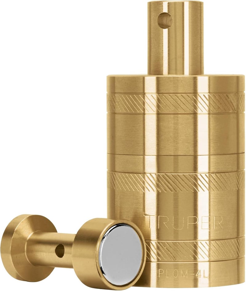 TRUPER PLOM-4L Brass Plumb Bobs w/ Center 21 Oz (582 g) - Image 1