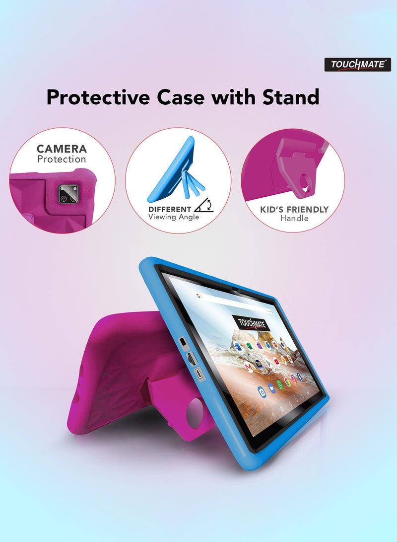 TOUCHMATE 10.1” HD Tablet with FREE Bundles of Tablet Cover, Earphone, Screen Protector, OTG Cable and MS Office - Image 4