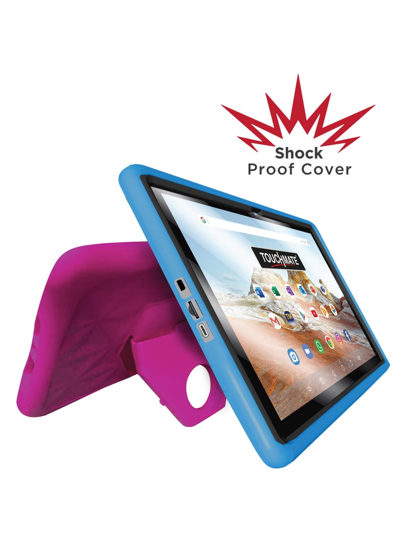 TOUCHMATE 10.1” HD Tablet with FREE Bundles of Tablet Cover, Earphone, Screen Protector, OTG Cable and MS Office - Image 3