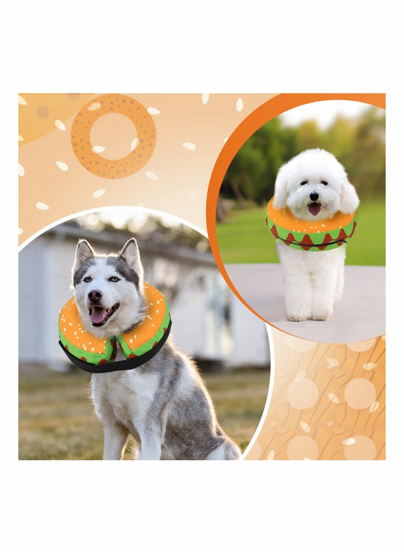 Y&D - Protective Inflatable Dog Recovery Cone Collar for Smal Medium Large Dog, Soft E-Collar Donut Alternative After Surgery Dogs Cats - Prevent from Licking Biting Wound (Small) - Image 1