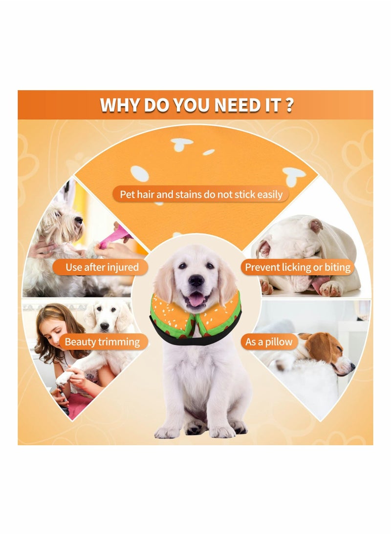 Y&D - Protective Inflatable Dog Recovery Cone Collar for Smal Medium Large Dog, Soft E-Collar Donut Alternative After Surgery Dogs Cats - Prevent from Licking Biting Wound (Small) - Image 1