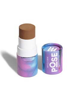MyGlamm Pose Hd Foundation Stick-Walnut (Brown)-5.5 G| Skin-Blurring Foundation Stick | Long Wearing & Light-Weight Hd Foundation  - Image 1
