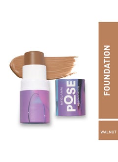 MyGlamm Pose Hd Foundation Stick-Walnut (Brown)-5.5 G| Skin-Blurring Foundation Stick | Long Wearing & Light-Weight Hd Foundation  - Image 2