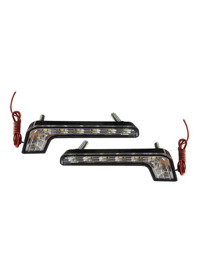 MUNTAQI 8 LEDs Car Daytime Running Light - Image 1