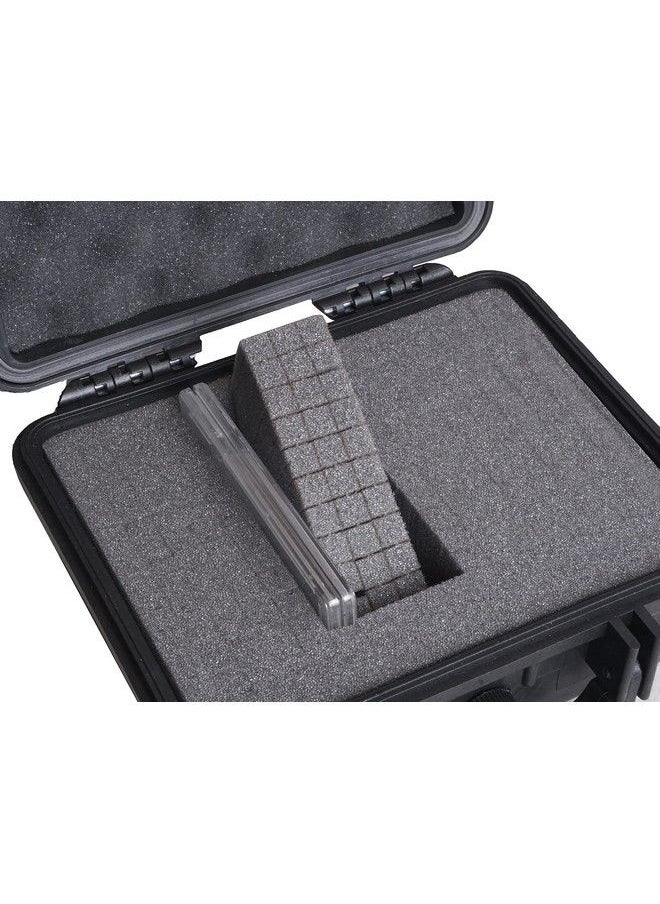Case Club Graded Card Storage Box Fits Up To 34 Card Slabs Or 100+ Sleeve Top Loaders. Waterproof With Customizable Interior Foam  - Image 5