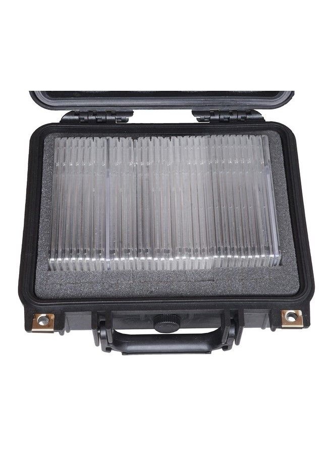 Case Club Graded Card Storage Box Fits Up To 34 Card Slabs Or 100+ Sleeve Top Loaders. Waterproof With Customizable Interior Foam  - Image 4