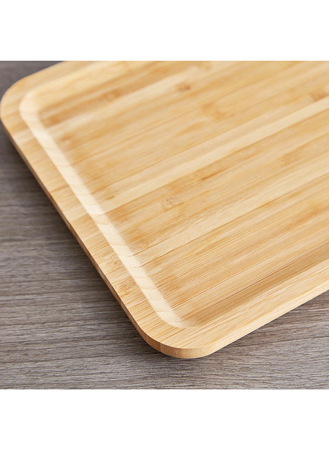 Home Box Bamboo Rectangular Tray 28 cm  - Image 4