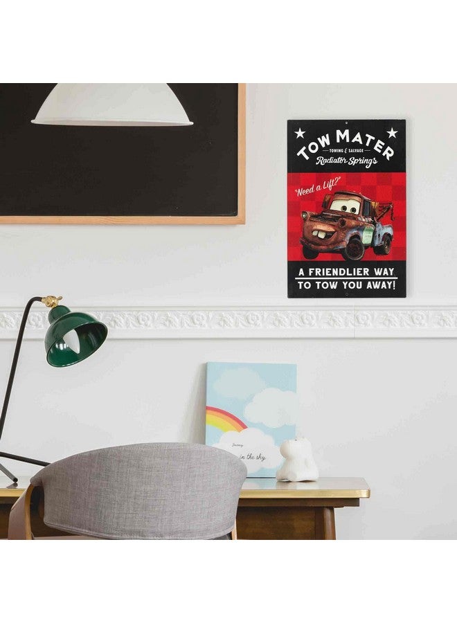 Open Road Brands Disney Pixar Cars Tow Mater Metal Sign - Cute Tow Mater Sign - A Friendlier Way to Tow You Away! - Image 5