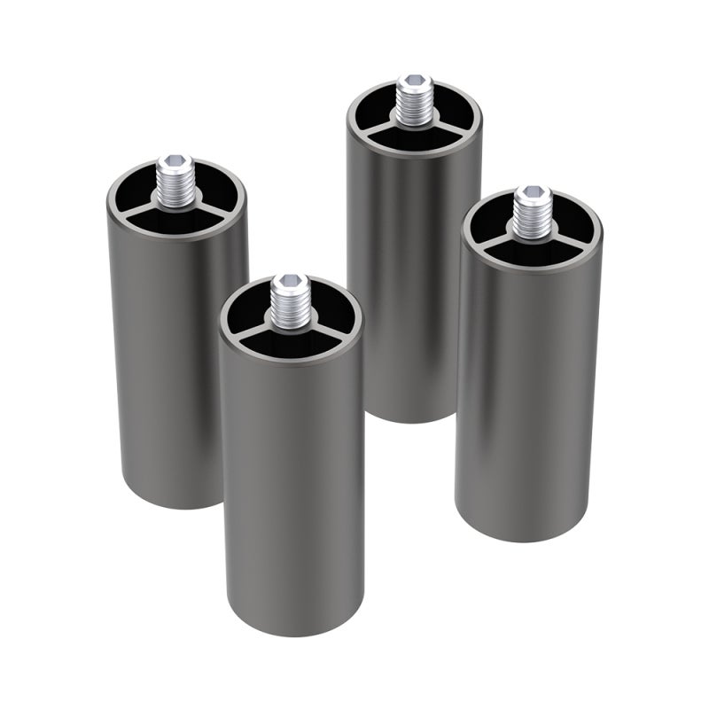 Creality 3D Creality 4pcs Falcon 2 Extra Risers Aluminum Heighten for Cutter and Engraver Machine 56mm Height/Each - Image 1