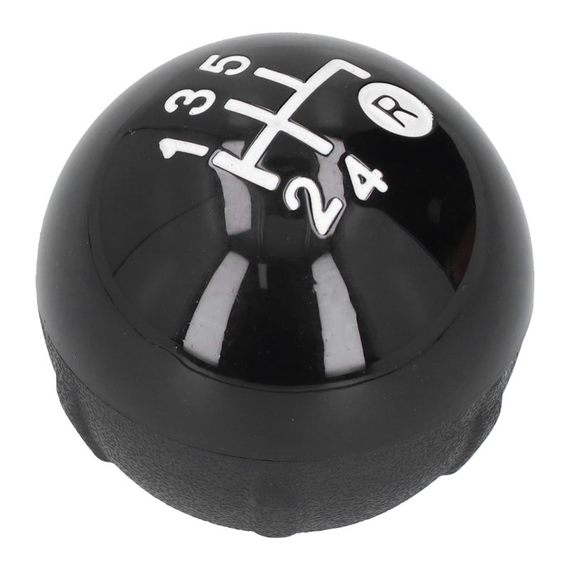 Gear Shift Knob Replacement Kit: 5-speed Shift Pattern, Smooth Comfortable Design - Clear White Engraved Markings Decorative Cap Cover for Fiat 500 500C 2007-2018 LHD RHD Car Interior Decoration - Image 2