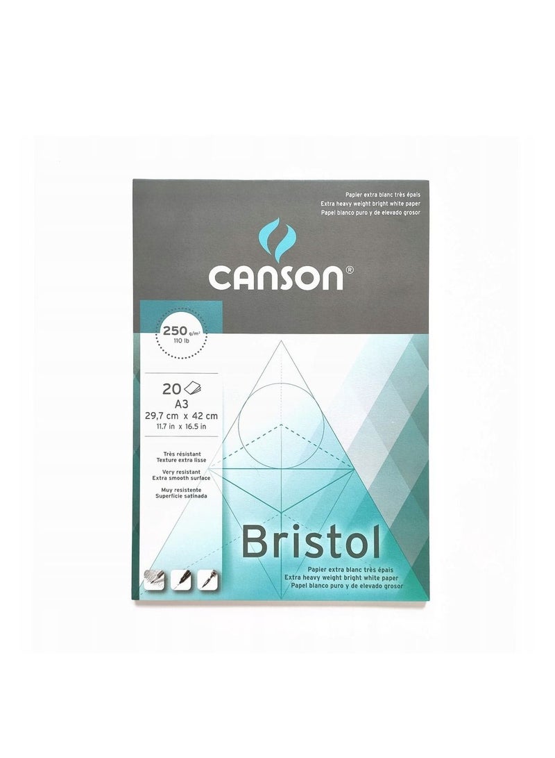 canson bristol drawing pad