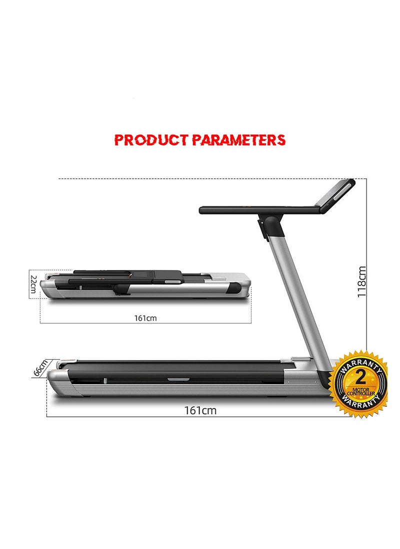 Other Manufacturer - Foldable Treadmill 10.1'' Color Display with Wifi Home Use - Image 1