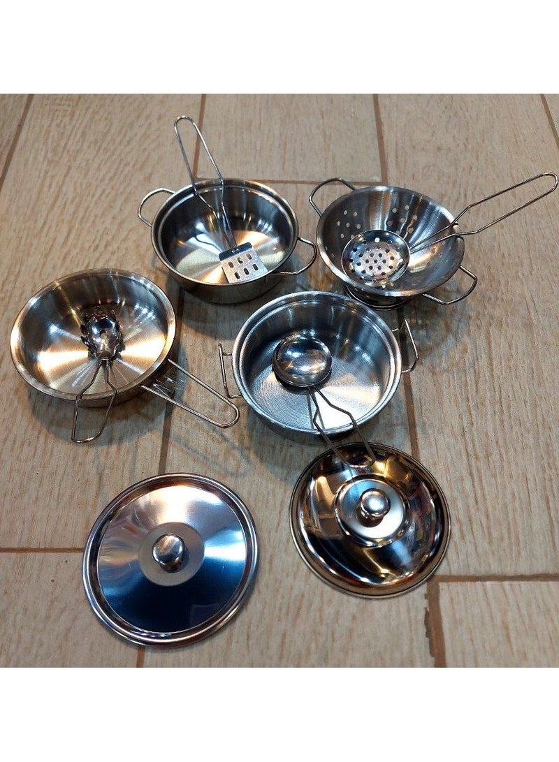 نونو ادوات مطبخ ستانلس للبنات - Image 1