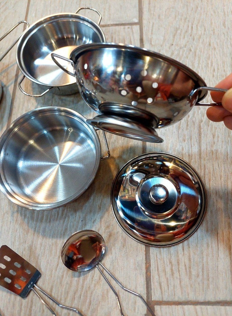 نونو ادوات مطبخ ستانلس للبنات - Image 2