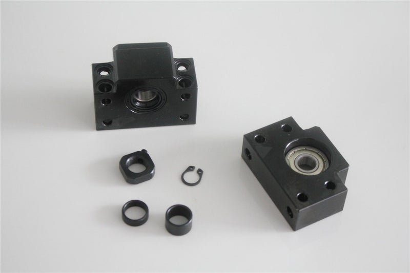 CHUANGNENG Standard End Supports 1PCS BK15 + 1PCS BF15 for CNC Machine Parts SFU2005 Ball Screw - Image 1