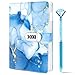 Koogel Diary with Lock for Girls Ages 812 A5 Journal with Lock 240 Pages Kids Locking Secret Diary Writing Journal with Pen Cute Birthday Gifts Stuff for Teen Tween Girls Age 8 9 10 11 12 Blue - Image 3