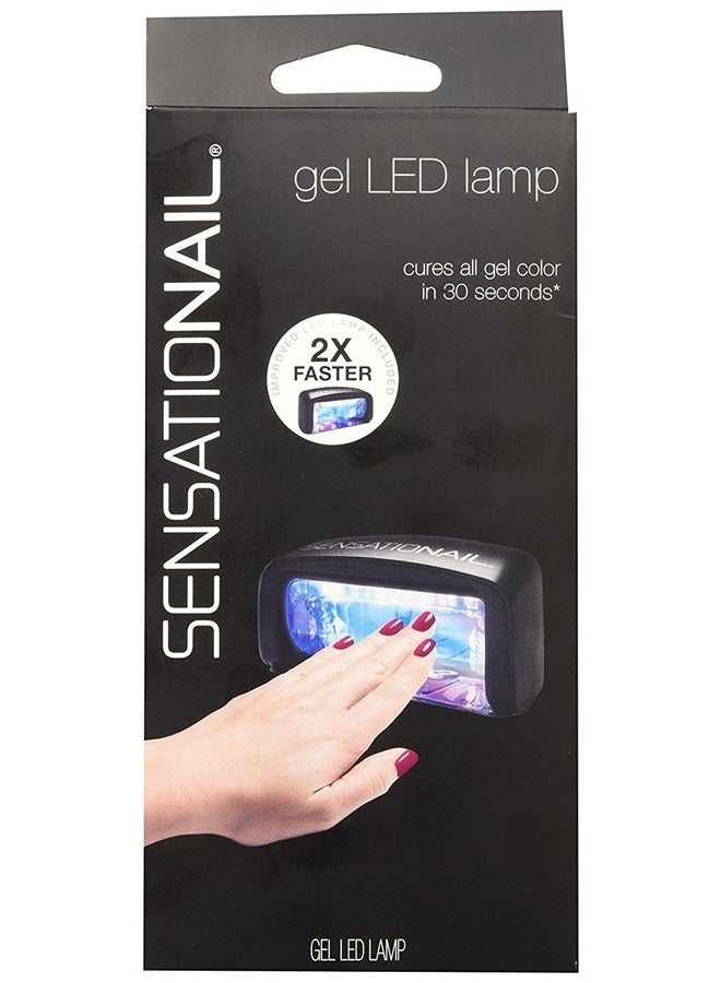 SensatioNail مصباح أظافر LED من SensatioNail لطلاء الجل - آمن وسهل الاستخدام مع مصباح تجفيف طلاء الأظافر الأوتوماتيكي - تصميم فائق الحمل - مثالي لتجميل الأظافر والقدمين - Image 2