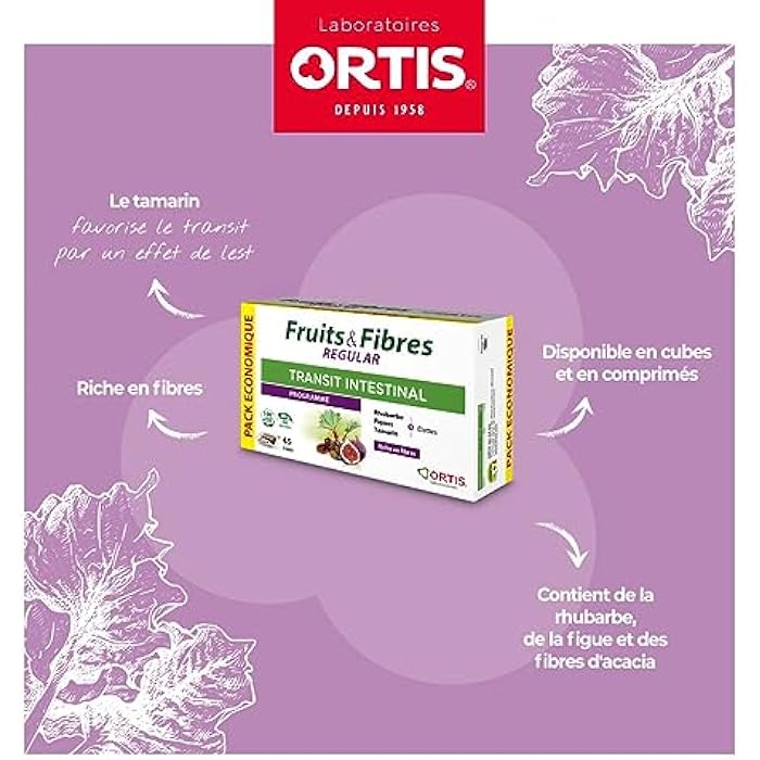 Ortis Fruits & Fibres Regular 45 Squares to Chew - Image 5