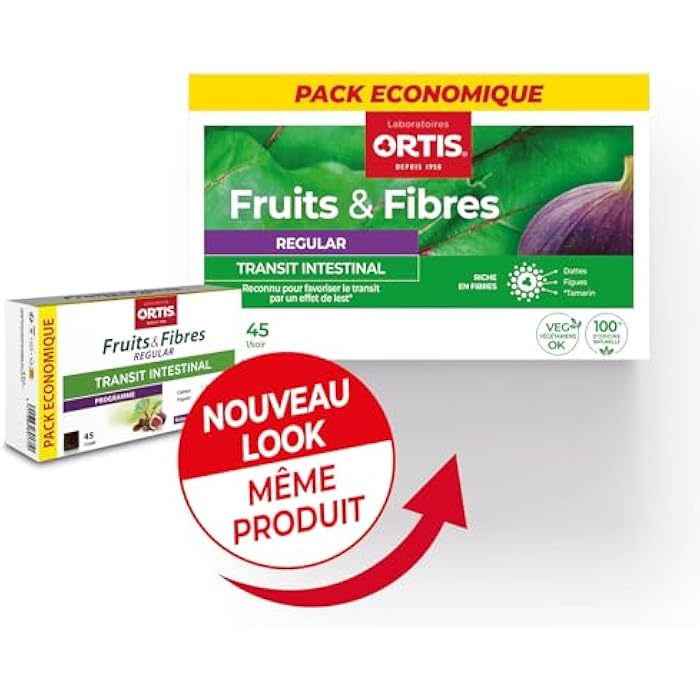 Ortis Fruits & Fibres Regular 45 Squares to Chew - Image 3