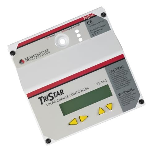 Morningstar Corporation Morningstar Tristar Digital Meter-2 (TS-M-2) - for Tristar PWM and Tristar MPPT Solar Charge Controllers - Displays System Info, Logged Data, Bar Graphs, Alarms & Faults Troubleshooting - 5 Languages - Image 5