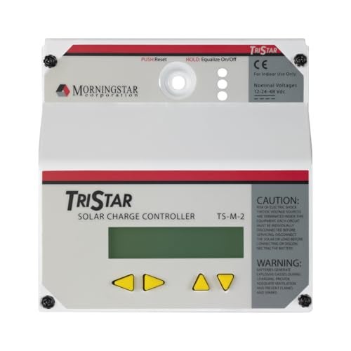 Morningstar Corporation Morningstar Tristar Digital Meter-2 (TS-M-2) - for Tristar PWM and Tristar MPPT Solar Charge Controllers - Displays System Info, Logged Data, Bar Graphs, Alarms & Faults Troubleshooting - 5 Languages - Image 4