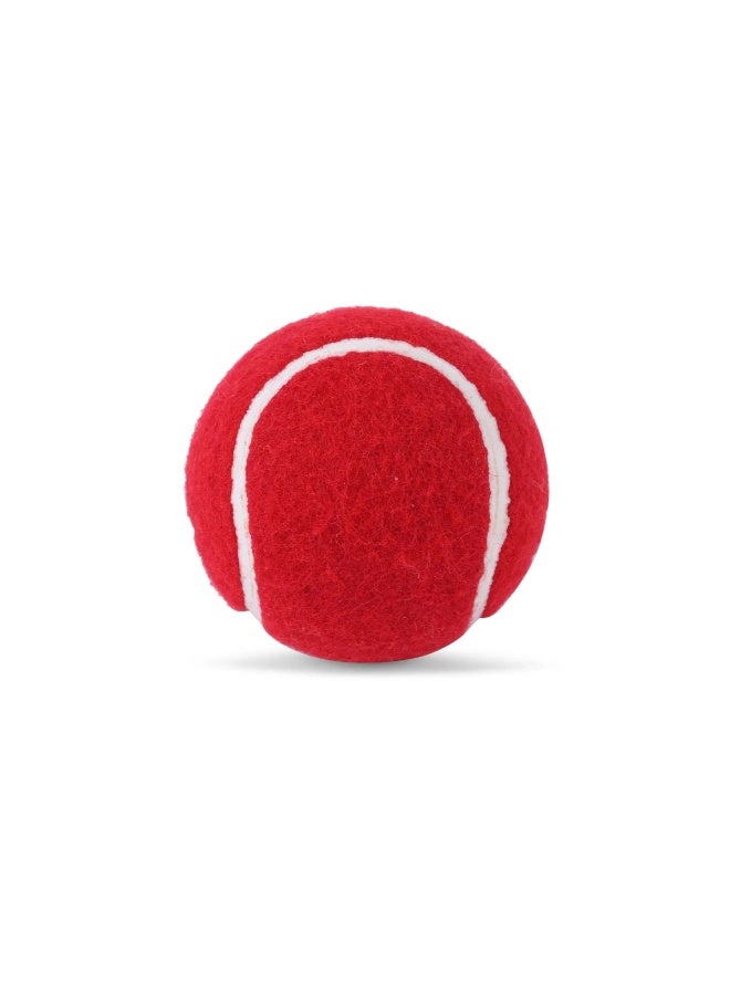 SG SPARK Red Heavy Tennis Cricket Ball (Pack of 3) | High-Bounce Solid Inner Core Training Balls for All-Weather Indoor and Outdoor Practice - Image 3