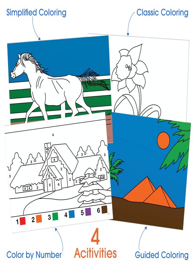 Keeping Busy Coloring Activities for Dementia Patients Art Set | Dementia Activities for Seniors Products for People with Dementia Activities for Elderly with Dementia Products for Elderly Activities - Image 2