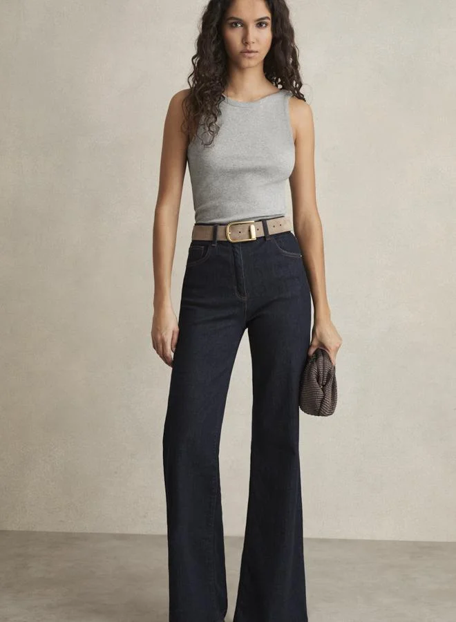 REISS Ribbed Low Back Vest