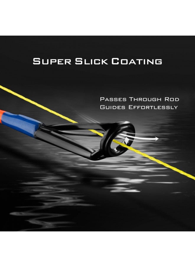 Kastking KastKing Superpower Braided Fishing Line,Yellow,12 LB,547 Yds - Image 3