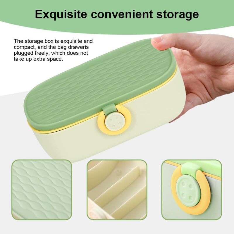 ELEPHANTBOAT® Sewing Kit Full Set Portable, Sewing Kit Box for Home Use Travel Use Portable Sewing Kit Stitching Kit with Spools of Thread, Scissors, Thimble, Threader, Buttons - Image 5