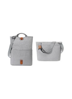 SANTHOME Santhome Tote Bag & Messenger bag 2 in 1 Tote bags for women branded aesthetically styled laptop messenger bag with multiple pockets  - Image 1