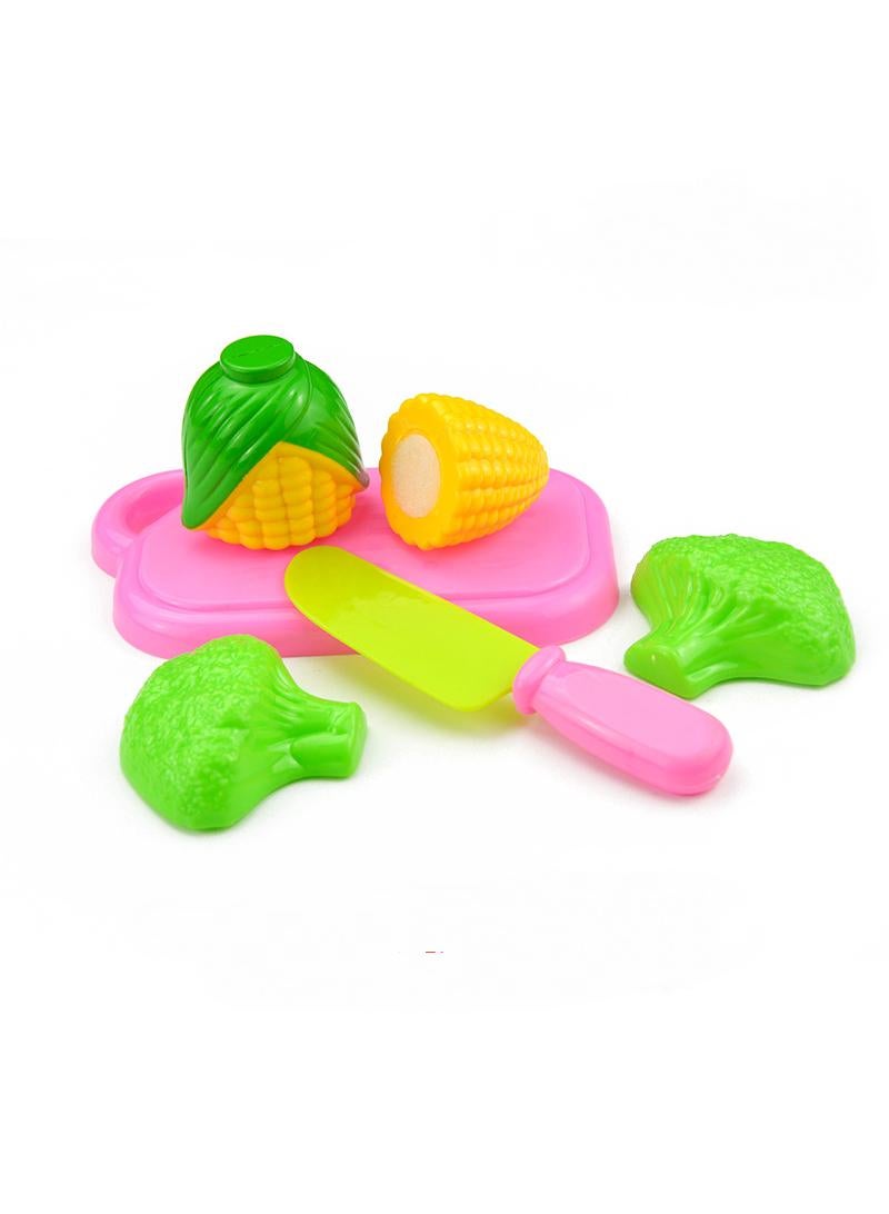 Loquat 4 Pcs Creative Kitchen Pretend Play Toy Set With Non-toxic Material for Kids