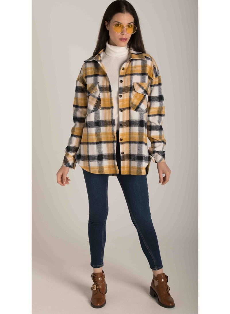 Marco Bergamo FLAP POCKET PLAID SHIRT - Image 1