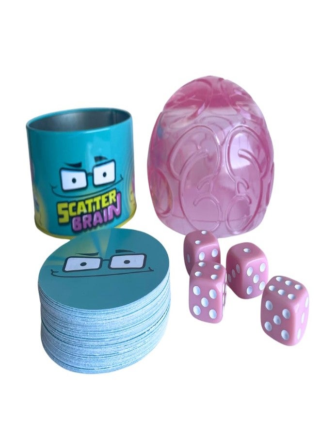 Blue Orange Scatter Brain Addition Dice Game - Family or Adult Fast Action Match-and-Grab Counting Card Game for 2 to 8 Players Games. Recommended for Ages 7 & Up. - Image 3