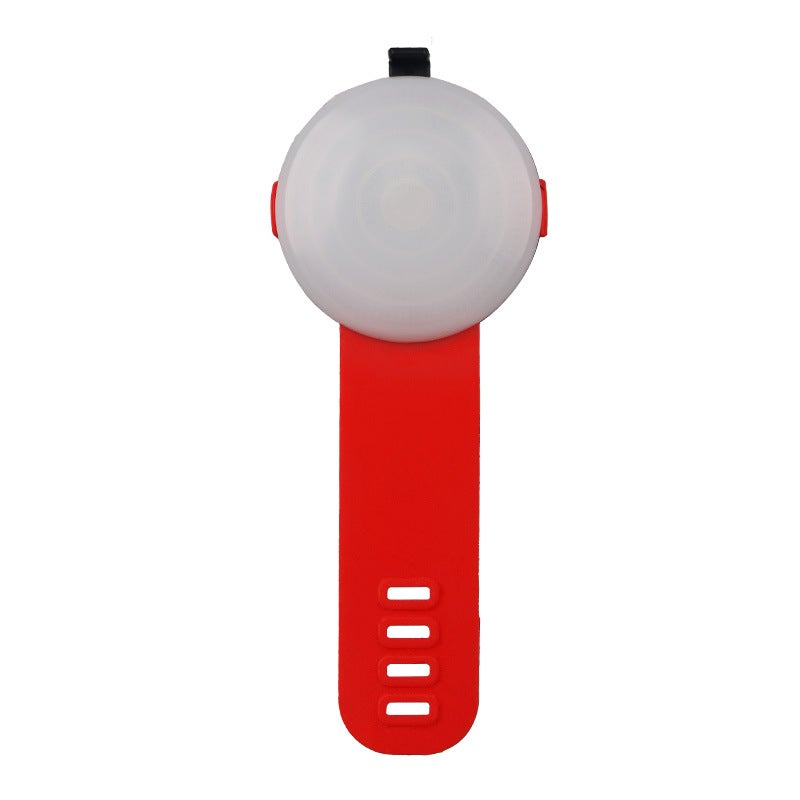 Generic LED Glow Dog Pendant for Night Safety Red black shell 