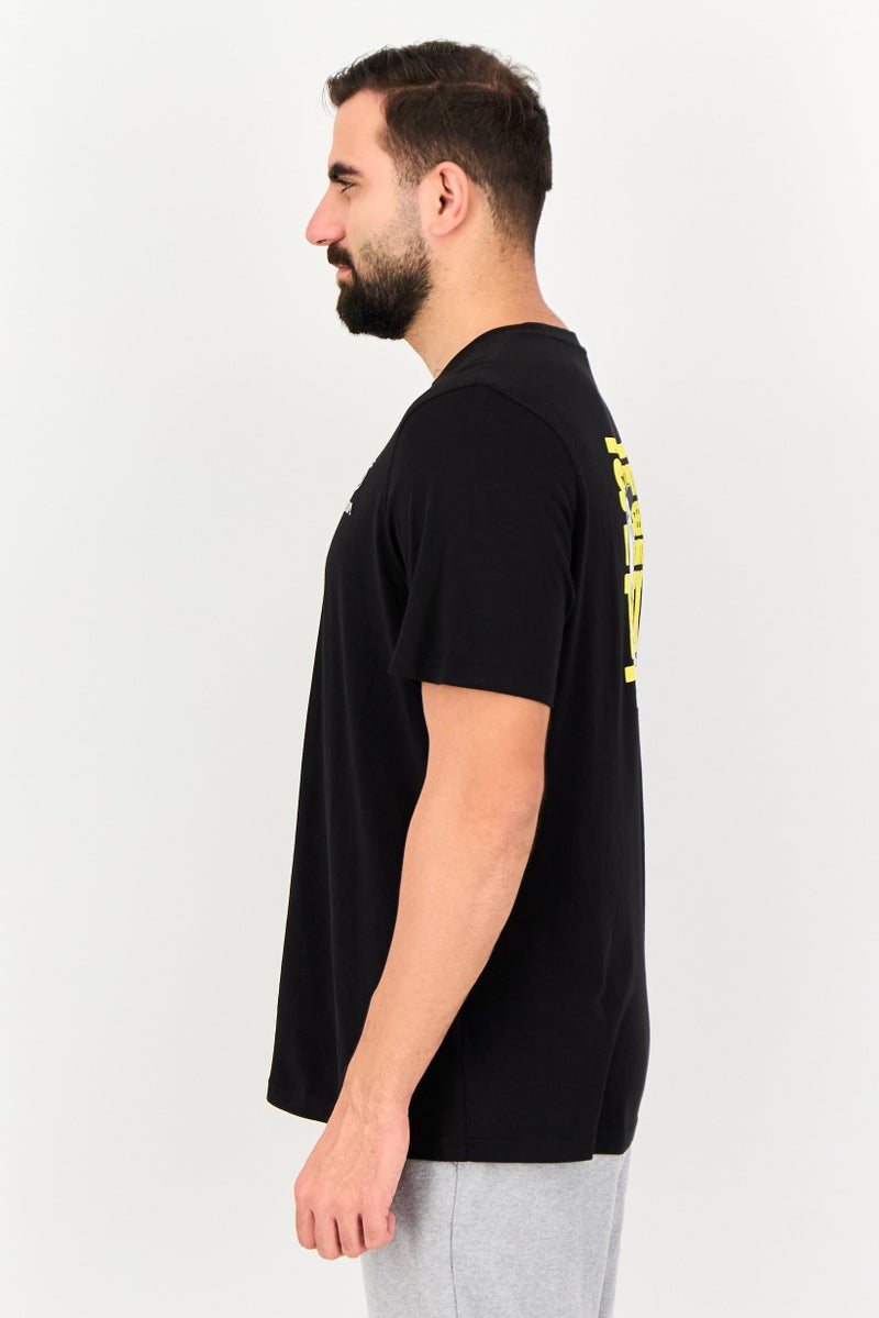 PUMA Men Sportswear Fit Short Sleeve Outdoor T-Shirt, Black - Image 4