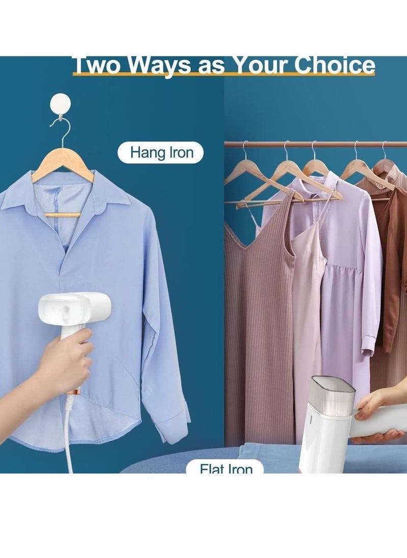 Gonice Clothing Steam Iron Clothes Fabric Steamer Hand Steam Iron Portable Ironing Wrinkle Remover 15s Fast Heat-up  - Image 2